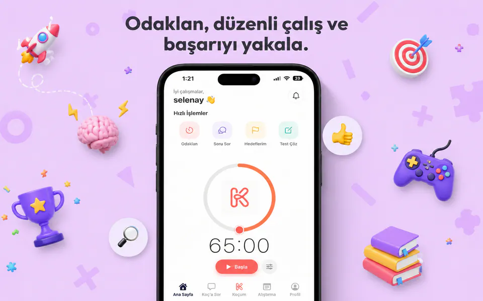 Koç'a Sor — Sınav Hazırlık Uygulaması