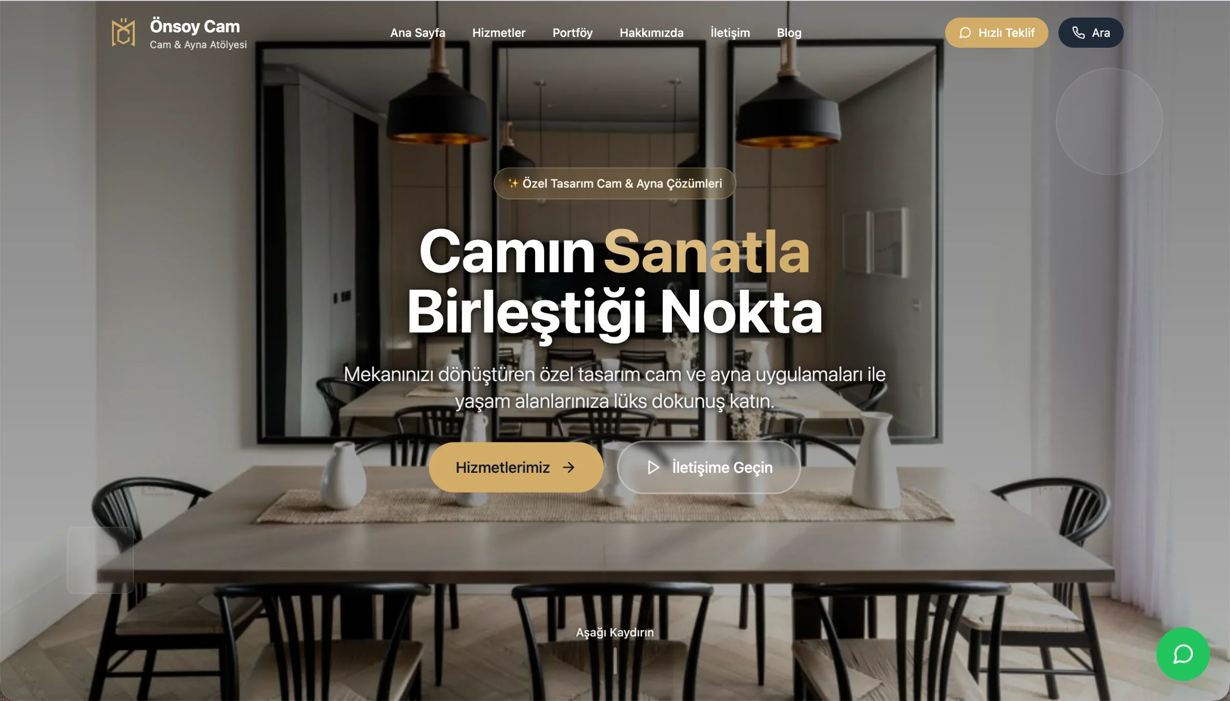 Önsoy Cam Web Sitesi