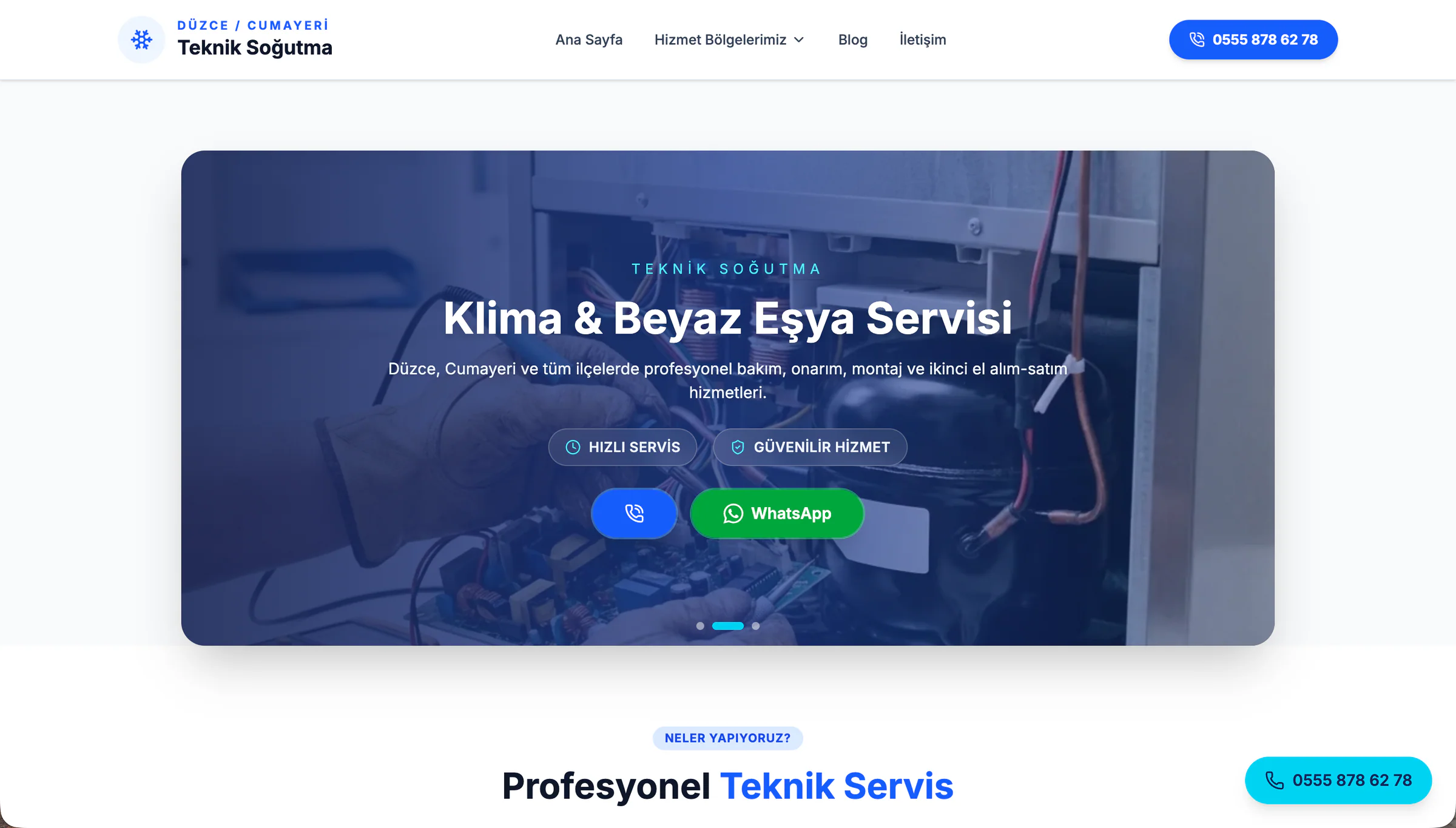 Teknik Soğutma Web Sitesi